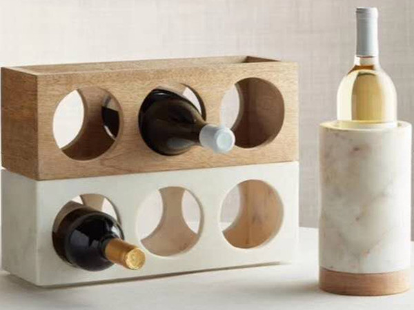Marble Wine Rack/Marble Wine Bottle Holder